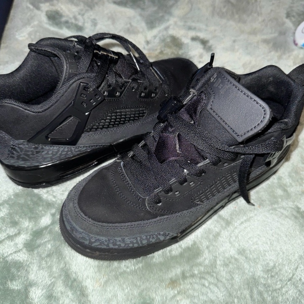kids Black Athletic Sneakers